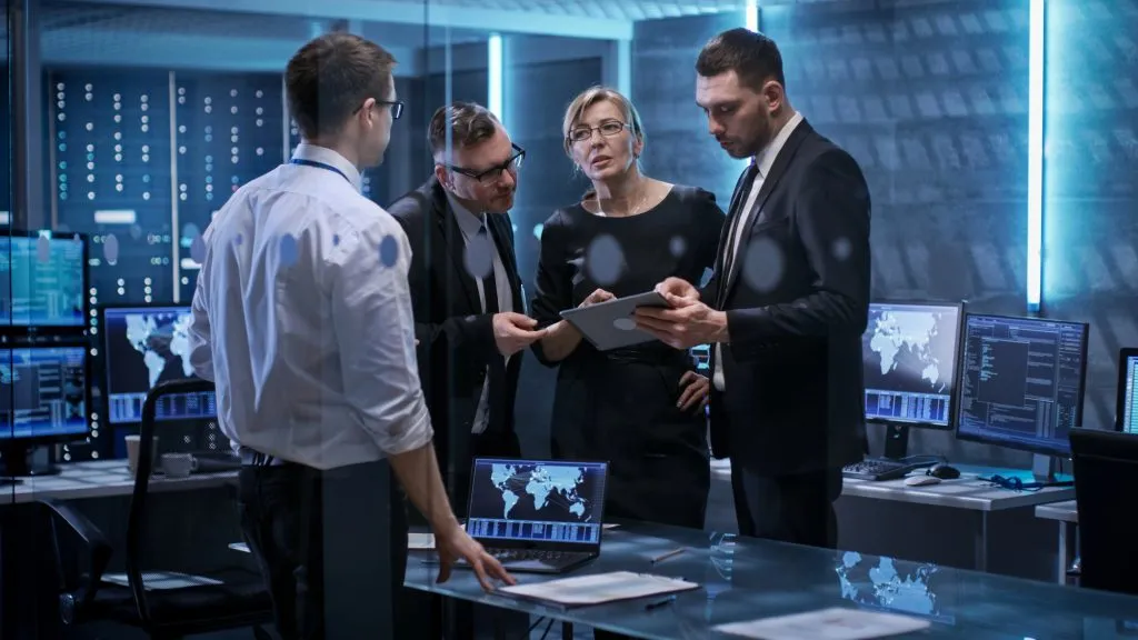 Outsourced IT team